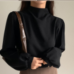 Elise – блузка Half Turtleneck Blouse