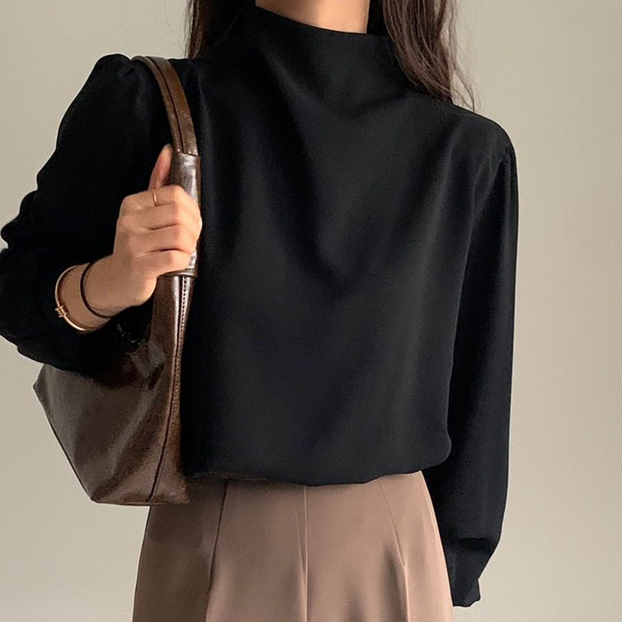 Elise – блузка Half Turtleneck Blouse