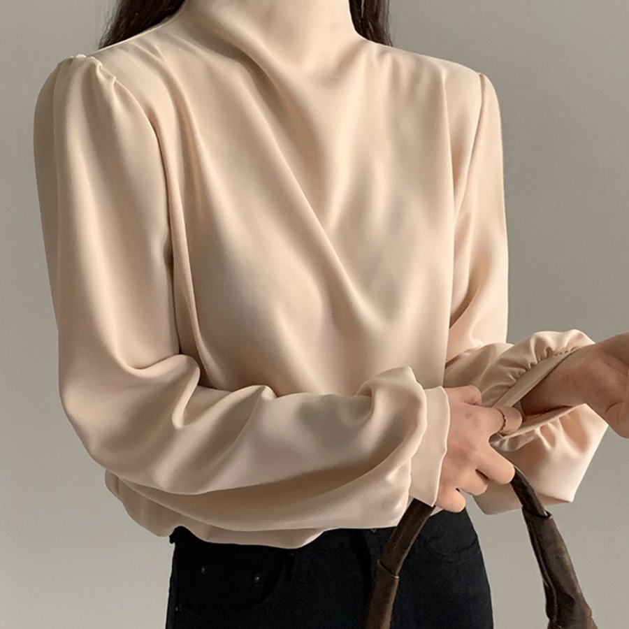 Elise – блузка Half Turtleneck Blouse
