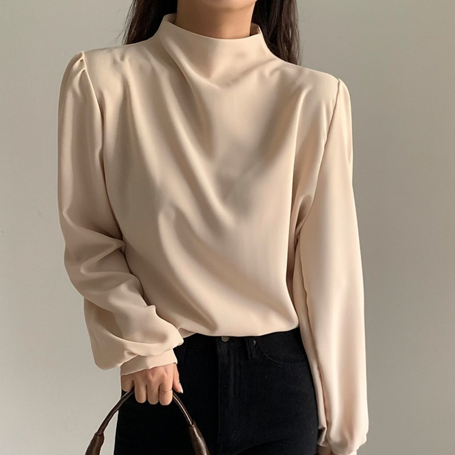 Elise – блузка Half Turtleneck Blouse