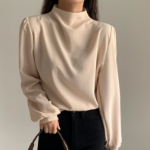 Elise – блузка Half Turtleneck Blouse