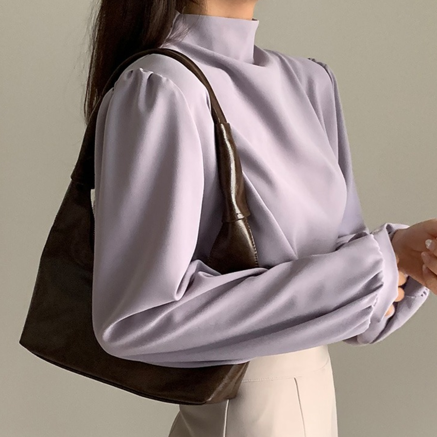 Elise – блузка Half Turtleneck Blouse