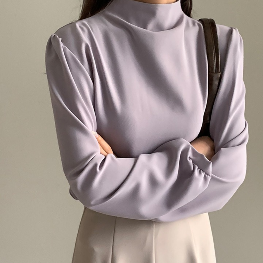 Elise – блузка Half Turtleneck Blouse