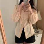 JENNIE – блузка Ribbon Tie Blouse