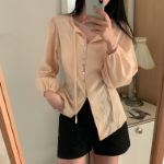 JENNIE – блузка Ribbon Tie Blouse