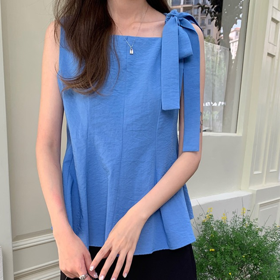 Ridy – блузка Ribbon Sleeveless A-Line Blouse