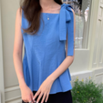 Ridy – блузка Ribbon Sleeveless A-Line Blouse