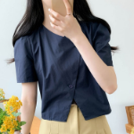 Sasan – блузка V-Neck Short Sleeve Crop Blouse