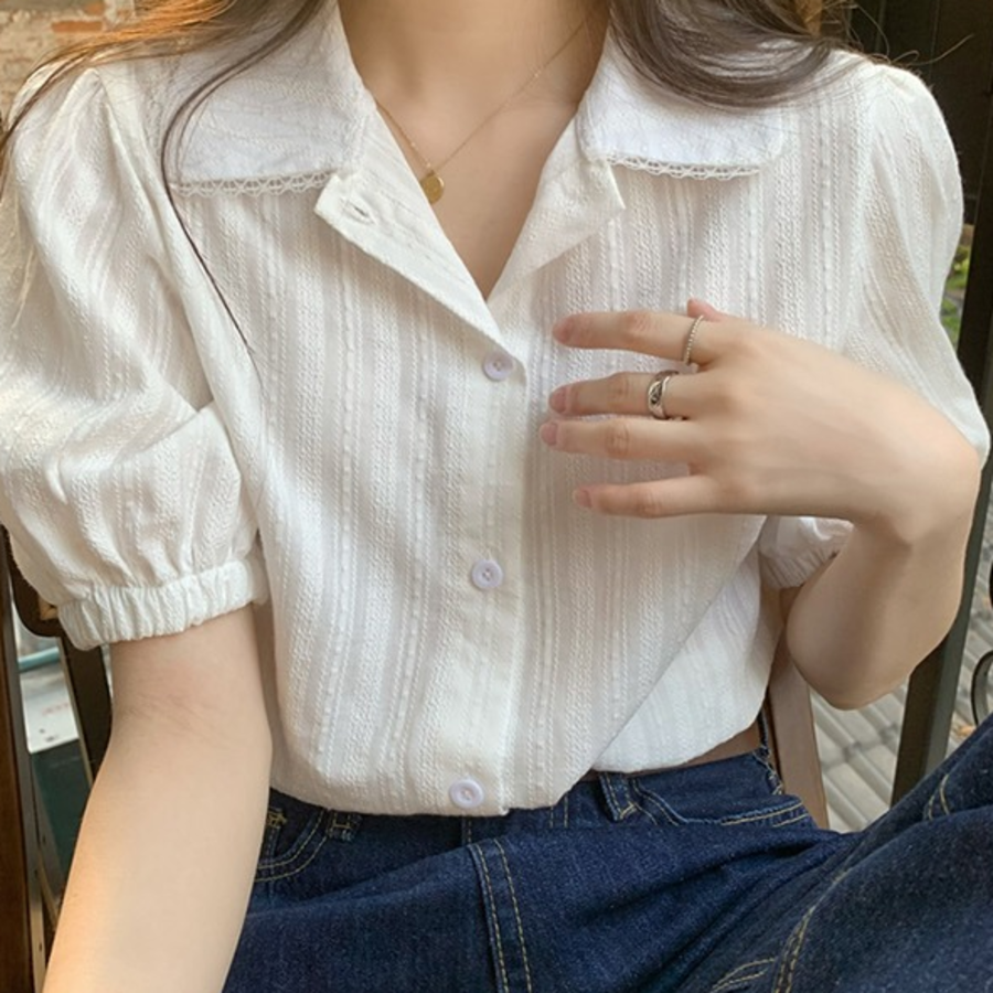 Periem – блузка Dinael Puff Blouse