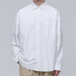 Oversized Oxford Shirt [White]