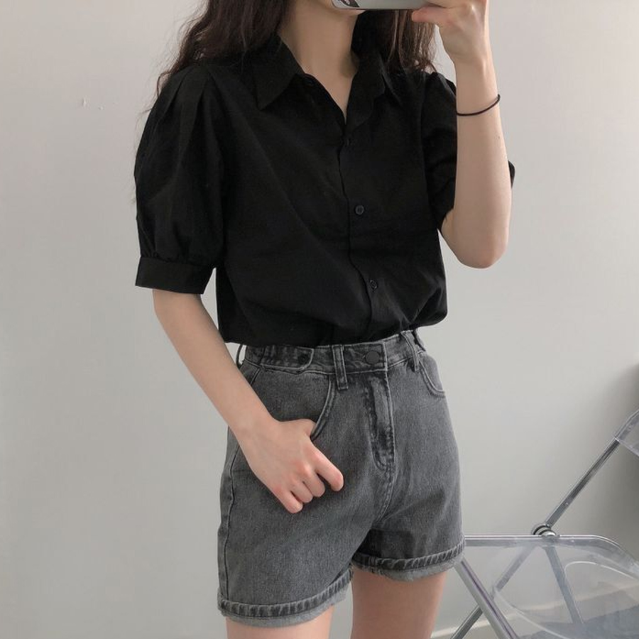 Tena – блузка Pintuck Short Sleeve Blouse