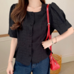 Swan – блузка Square Short Sleeve Blouse