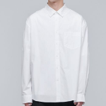 Oversized Poplin Shirt [White]