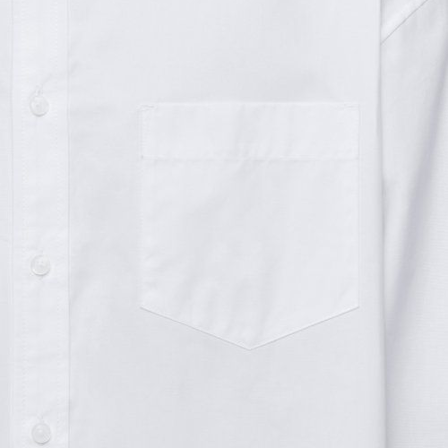Oversized Poplin Shirt [White]