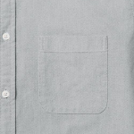 Basic Oxford Shirt [Gray]
