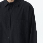 Relaxed Natural Touch Shirt [Black]