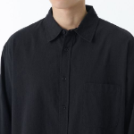 Relaxed Natural Touch Shirt [Black]