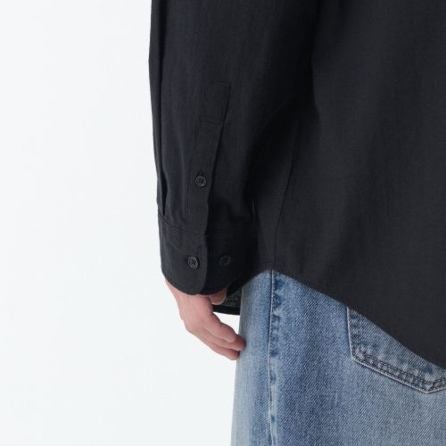 Relaxed Natural Touch Shirt [Black]
