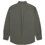 Relaxed Fit Silky Shirt [Khaki]