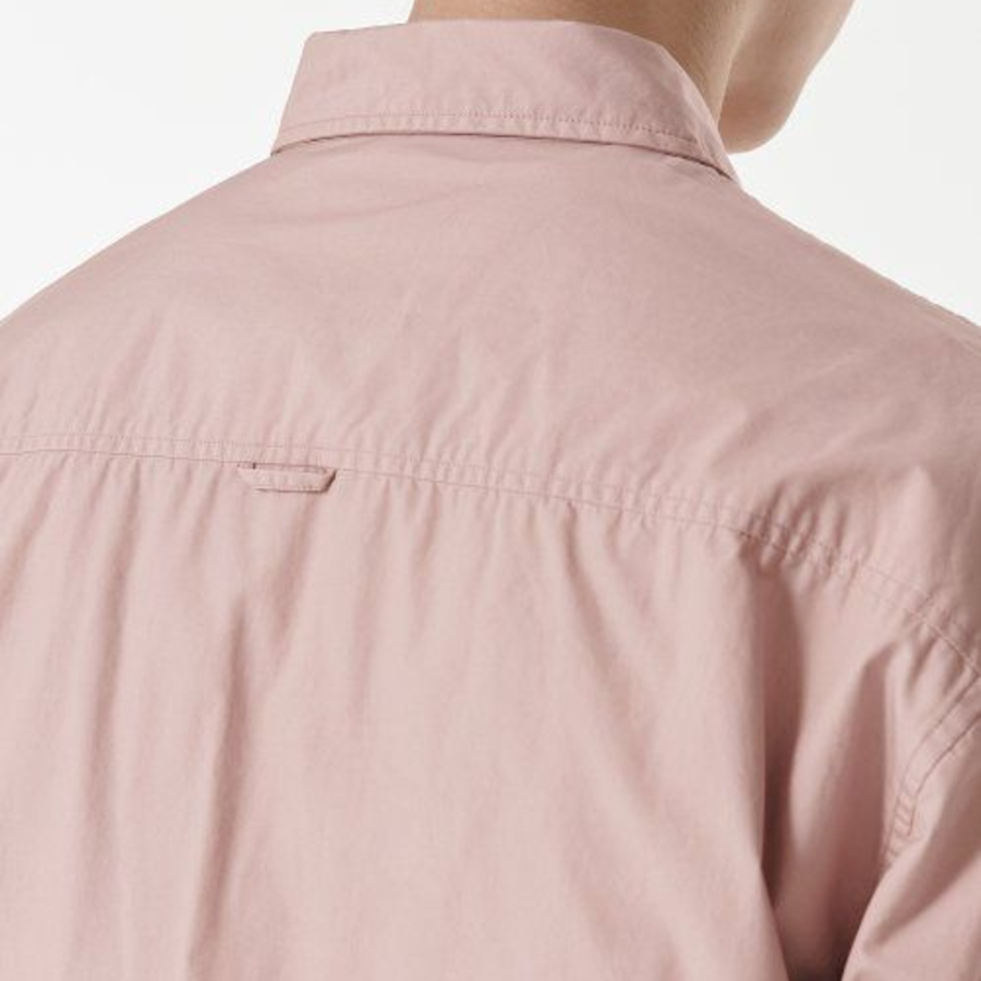 Relaxed Washed Poplin Shirt [Desert Pink]
