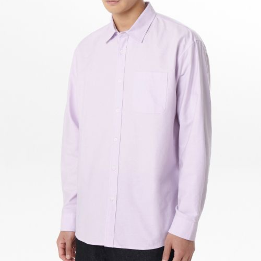 Relaxed Fit Oxford Shirt [Violet]
