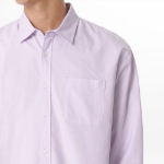 Relaxed Fit Oxford Shirt [Violet]
