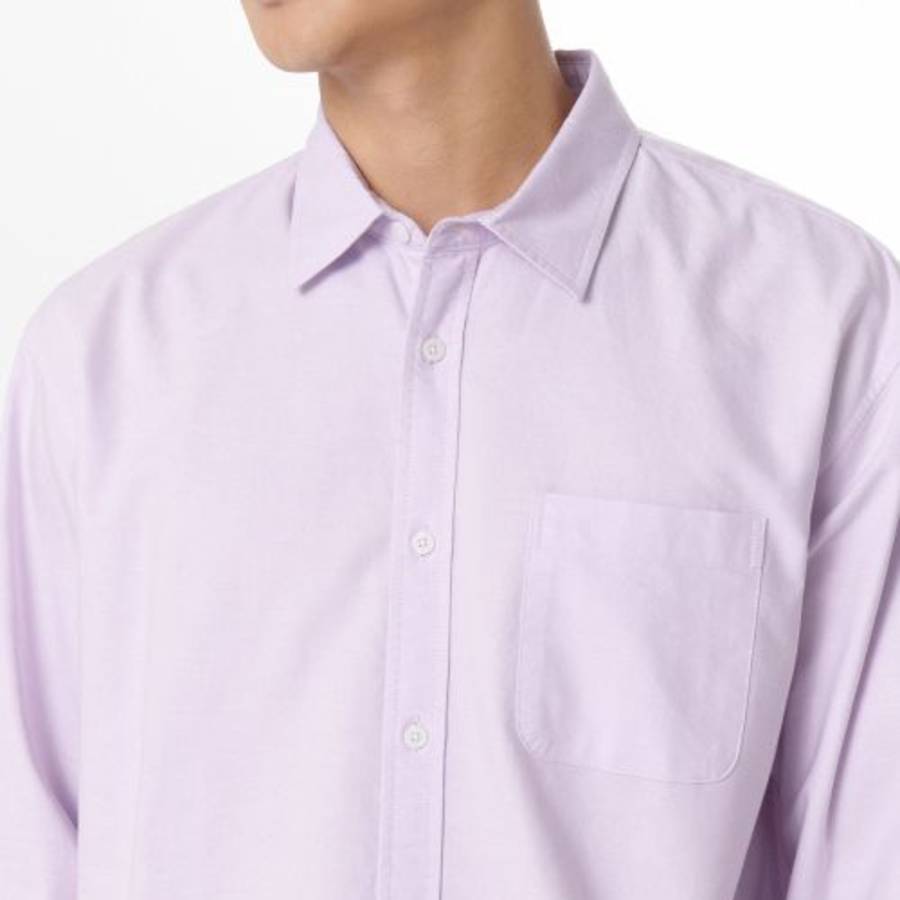 Relaxed Fit Oxford Shirt [Violet]