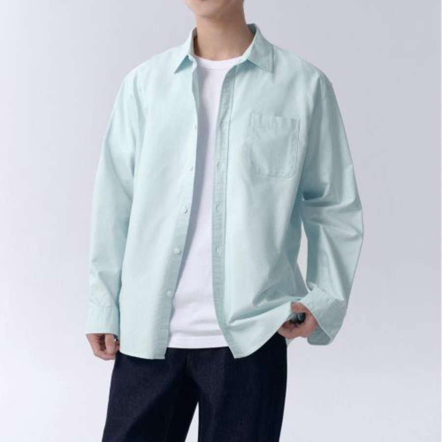 Relaxed Fit Oxford Shirt [Mint]