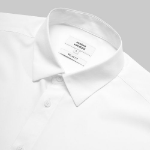 Relaxed Fit Silky Shirt [White]