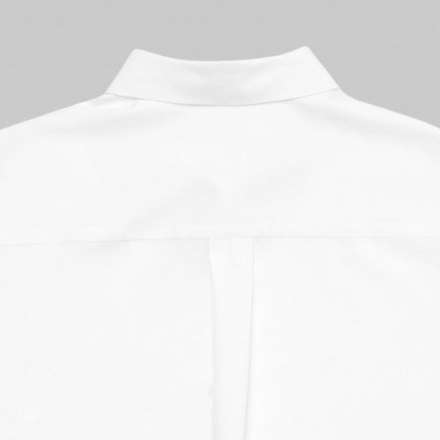 Relaxed Fit Silky Shirt [White]