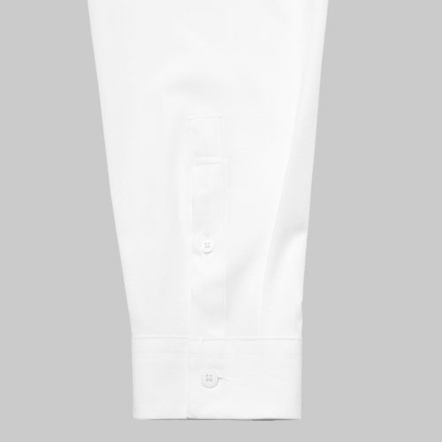 Relaxed Fit Silky Shirt [White]