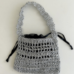 Silver Metal Crochet Mini Bag Set — стильный акцент для летних образов