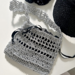 Silver Metal Crochet Mini Bag Set — стильный акцент для летних образов