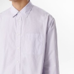 Relaxed Washed Poplin Shirt [Lavender]