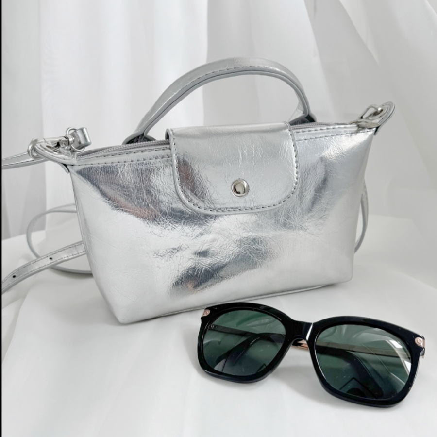 Dublin Silver Chain Bucket Bag — эффектная сумка в стиле городского шика