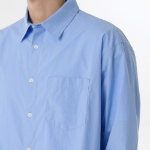 Relaxed Soft Poplin Shirt [Socks Blue]