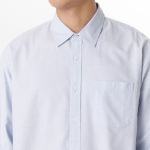 Relaxed Fit Oxford Shirt [Sky Blue]