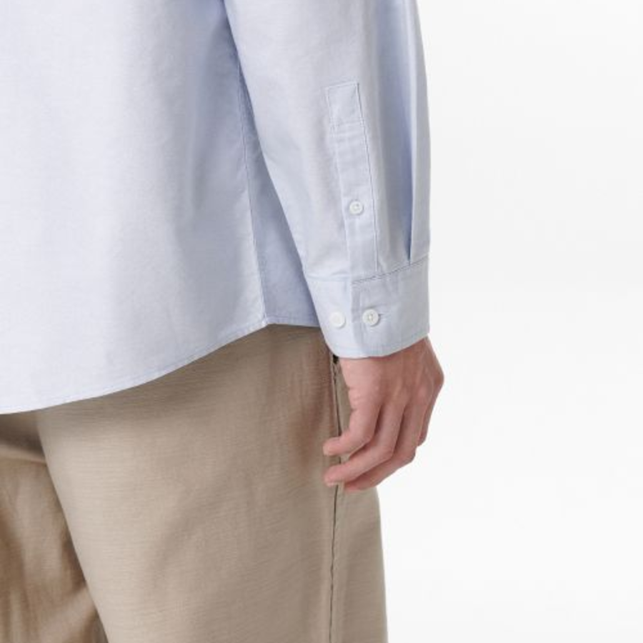 Relaxed Fit Oxford Shirt [Sky Blue]