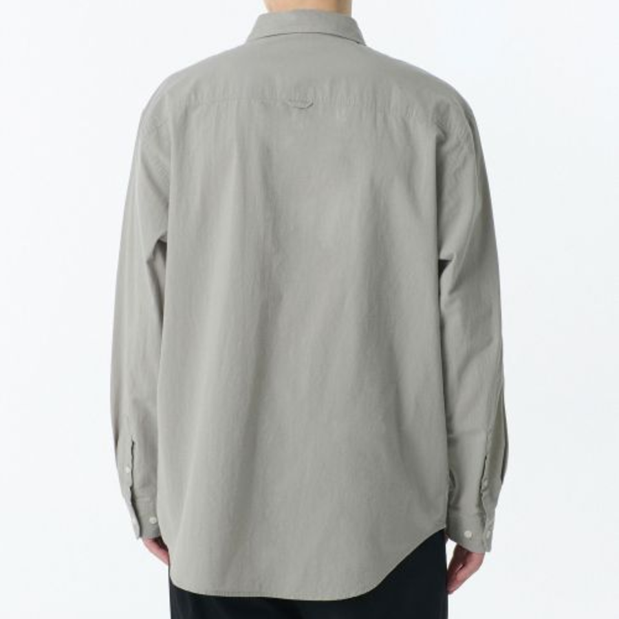 Relaxed Natural Touch Shirt [Light Warm Grey]