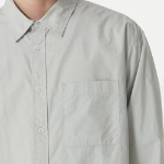 Relaxed Washed Poplin Shirt [Dusty Mint]
