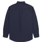 Relaxed Fit Silky Shirt [Dark Navy]