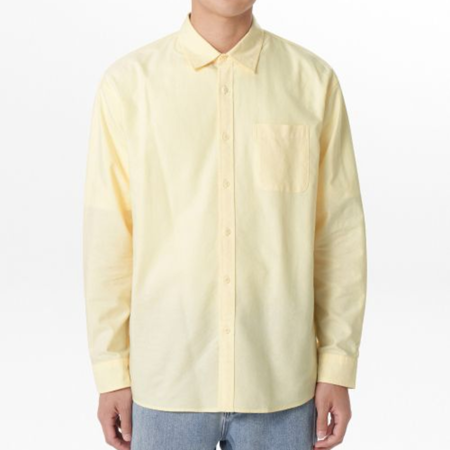 Relaxed Fit Oxford Shirt [Yellow]