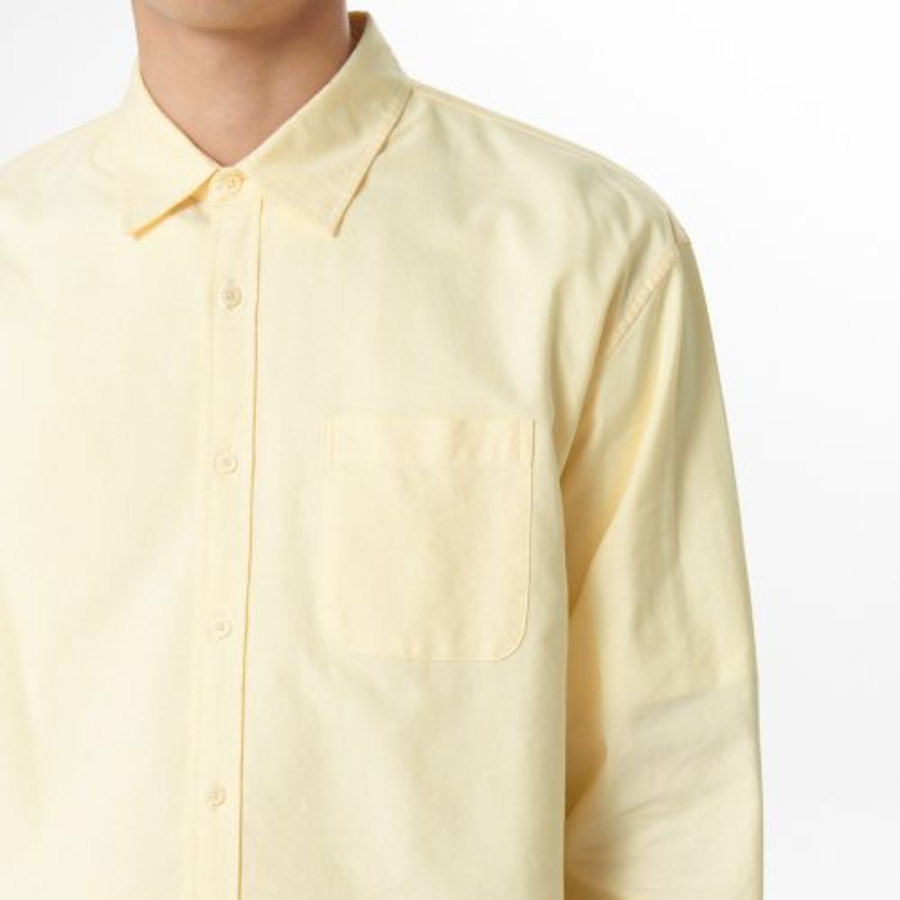 Relaxed Fit Oxford Shirt [Yellow]