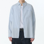 Relaxed Natural Touch Shirt [Sky Blue]