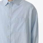 Relaxed Natural Touch Shirt [Sky Blue]