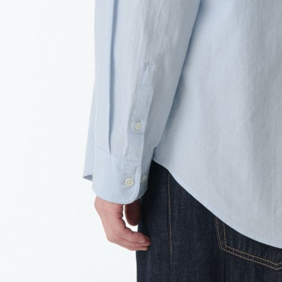 Relaxed Natural Touch Shirt [Sky Blue]