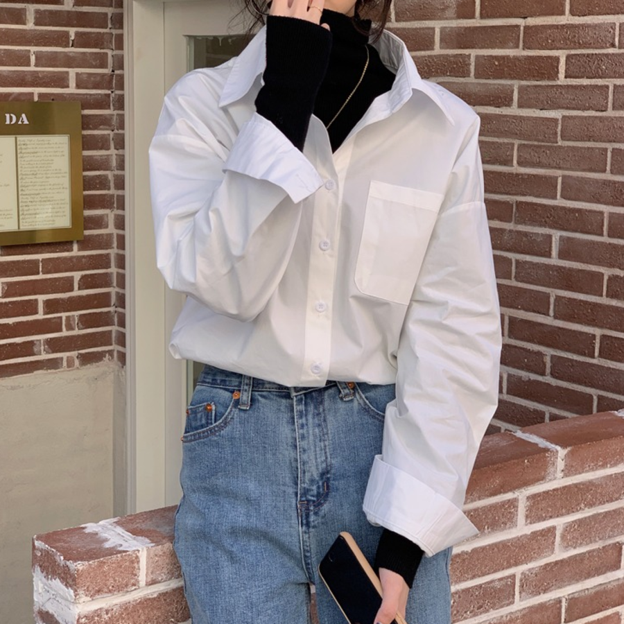 Antode – рубашка Samuel Layered Loose-Fit Shirt