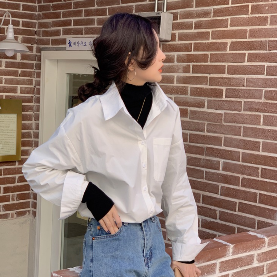 Antode – рубашка Samuel Layered Loose-Fit Shirt