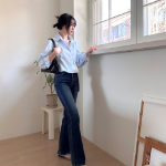 Lucerne – рубашка Side-Button Pintuck Crop Shirt