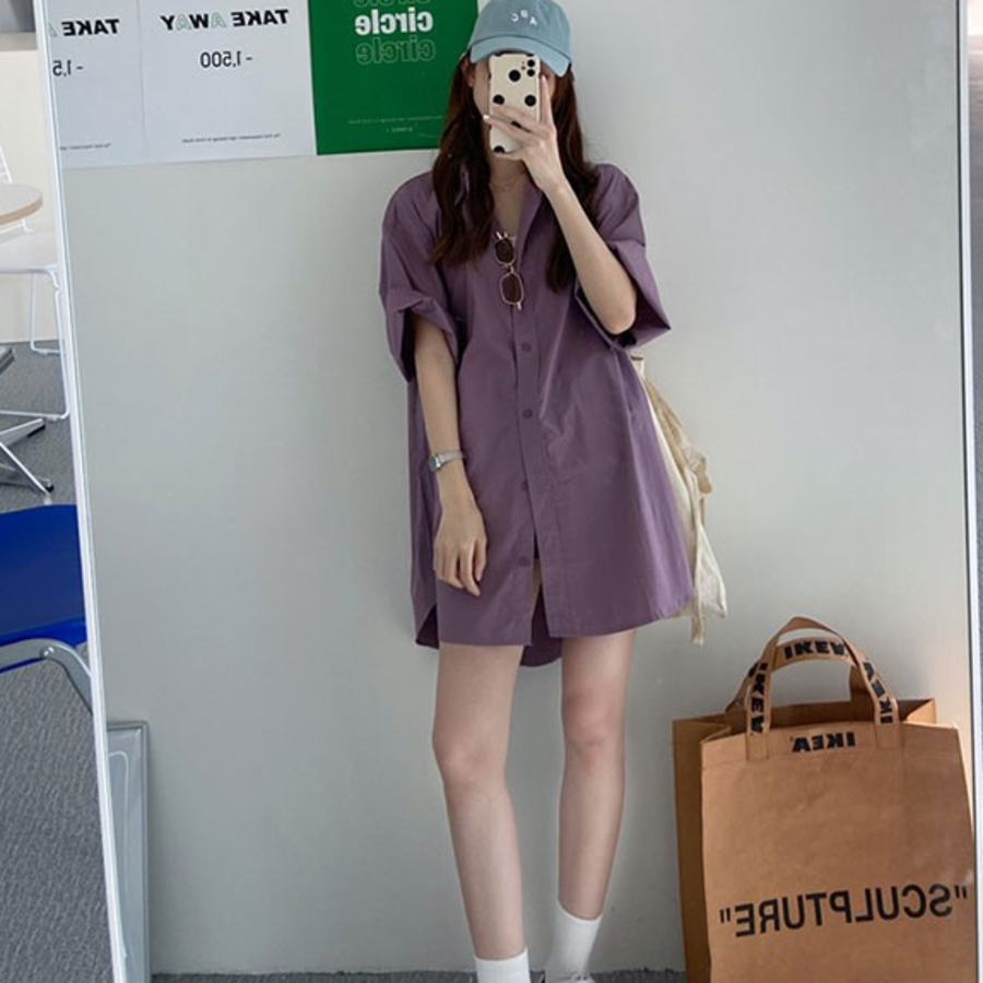 Perriem – рубашка Loose-Fit Short-Sleeve Shirt